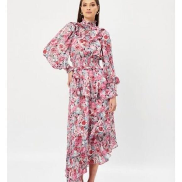 FREE PEOPLE ELLIATT DORIAN MAXI DRESS NWT XS - Picture 12 of 12